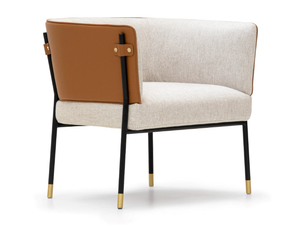 V243 - Upholstered fabric easy chair with armrests _ formitalia luxury group